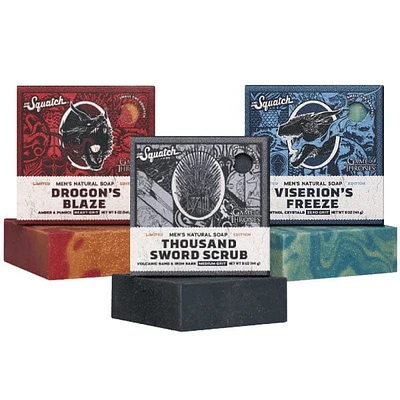 Dr. Squatch® Game Of Thrones™ Collection All-Natural Bar Soap For Men (1pc) Limited Edition