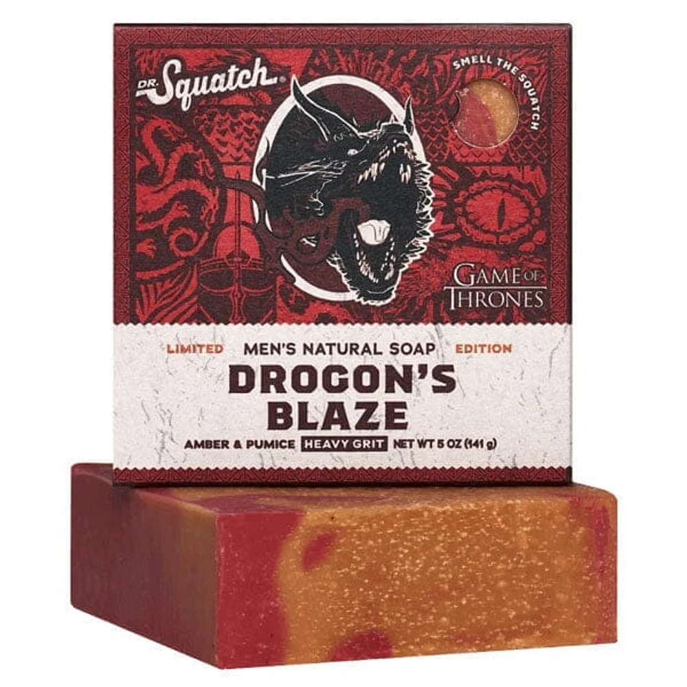 Dr. Squatch® Game Of Thrones™ Collection 3-Pack Box All-Natural Bar Soap For Men Limited Edition