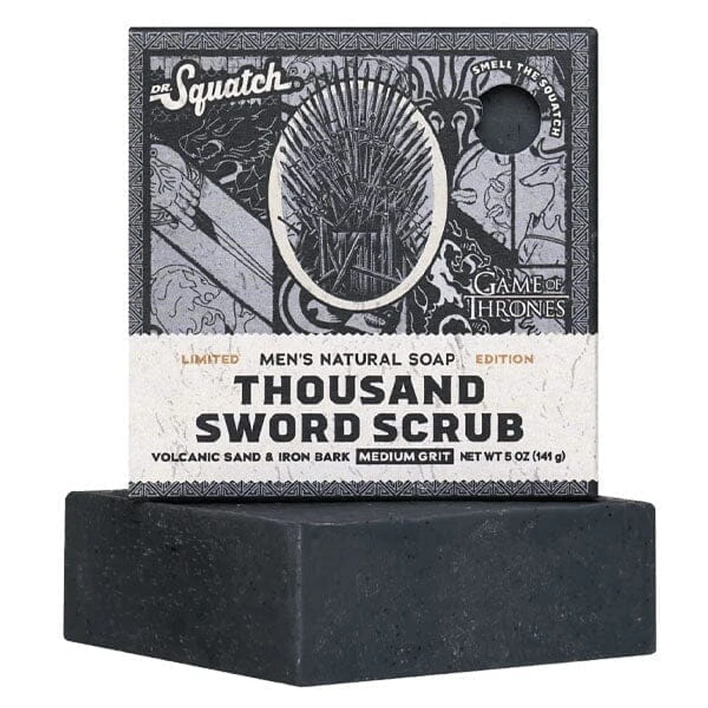 Dr. Squatch® Game Of Thrones™ Collection 3-Pack Box All-Natural Bar Soap For Men Limited Edition