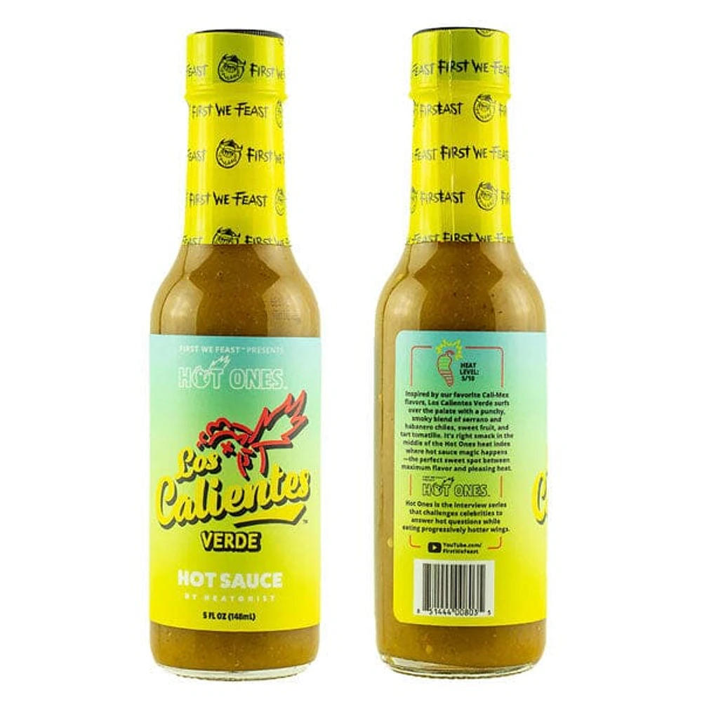 Hot Ones® Los Calientes Grill Pack (3 Bottles) As Seen On Youtube