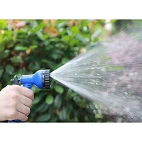 GRO-Hose BLUE | 75ft Expandable Hose With Sprayer Nozzle