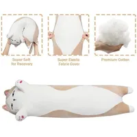 Extra Long Animal Plush Toy 4.5ft Body Pillow