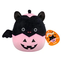 Squishmallows Plush Toys 7.5" Halloween Squad 2024 Emily The Bat in Pink Jack-O-Lantern