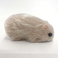 True Heart Treasures Reborn Animals: Holly The Hamster Realistic Mini Silicone Newborn Hamster Baby