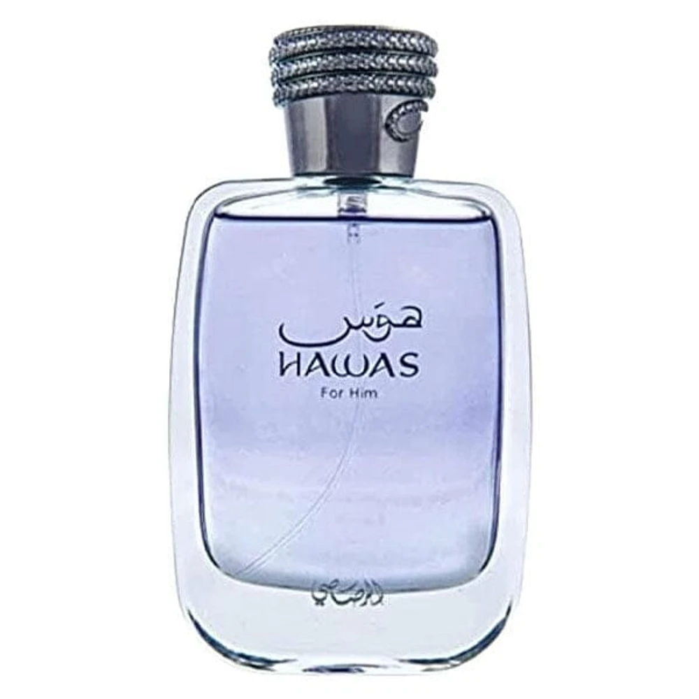 Rasasi Hawas Eau de Parfum Men's Cologne Spray Bottle (100mL)