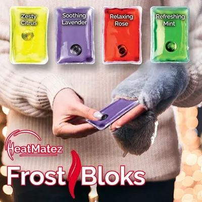 HeatMatez FrostBloks (4pk) 2-in-1 Scented Heat & Ice Packs
