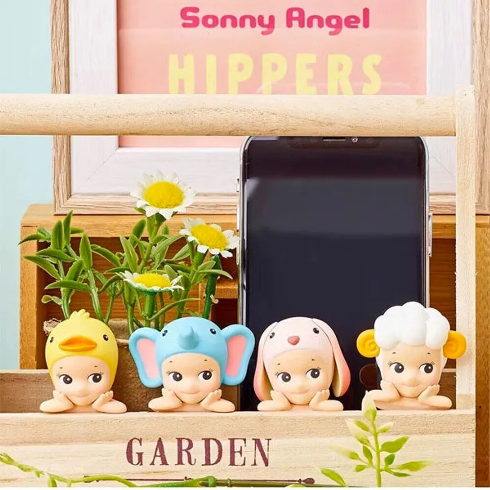 Showcase Sonny Angel Hippers Collectable Mini Cherub Figurines, Animal  Series Blind Box