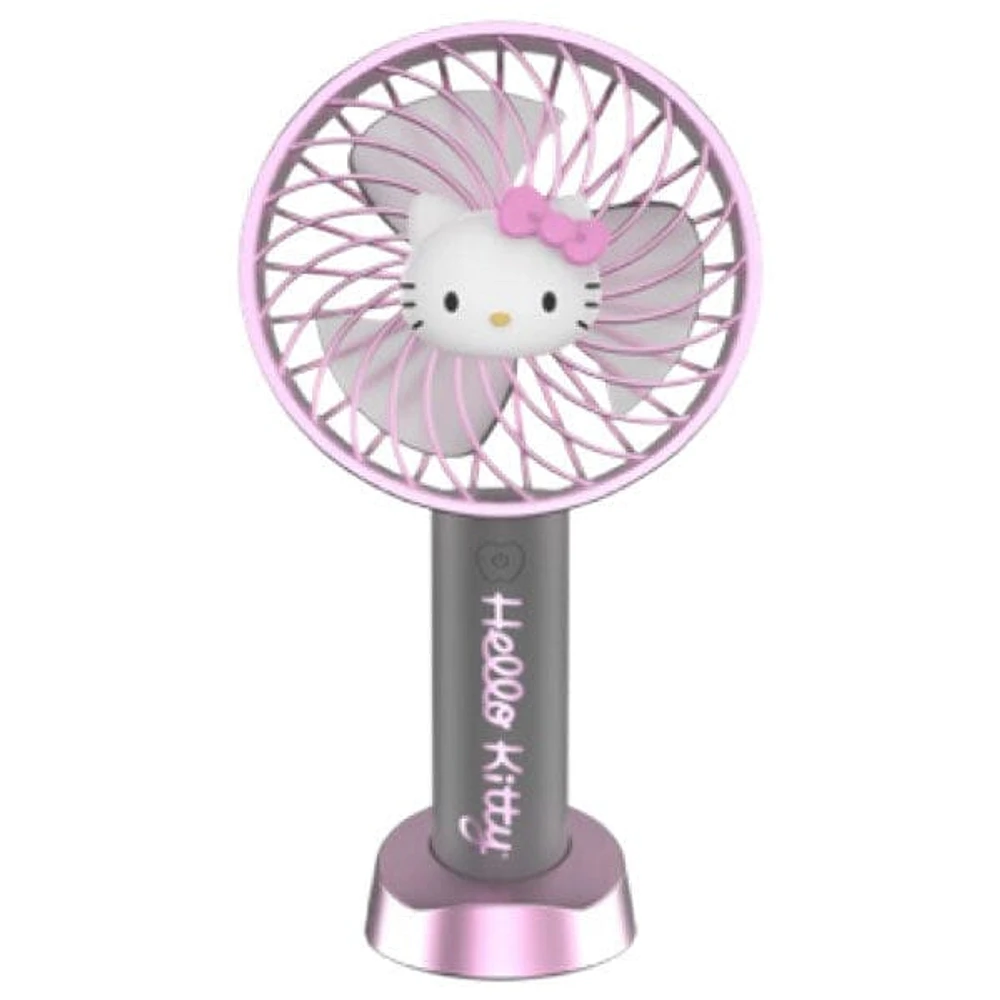 Hello Kitty Sanrio 50th Anniversary Special Edition Mini Personal Portable Fan w/ Power Bank