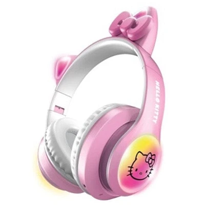 Hello Kitty Sanrio 50th Anniversary Special Edition Wireless Light-Up Bluetooth Headphones "Showcase Exclusive"