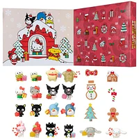 Hello Kitty Sanrio 24-Day Countdown Mini Figurine Advent Calendar by Jazwares (42pc)