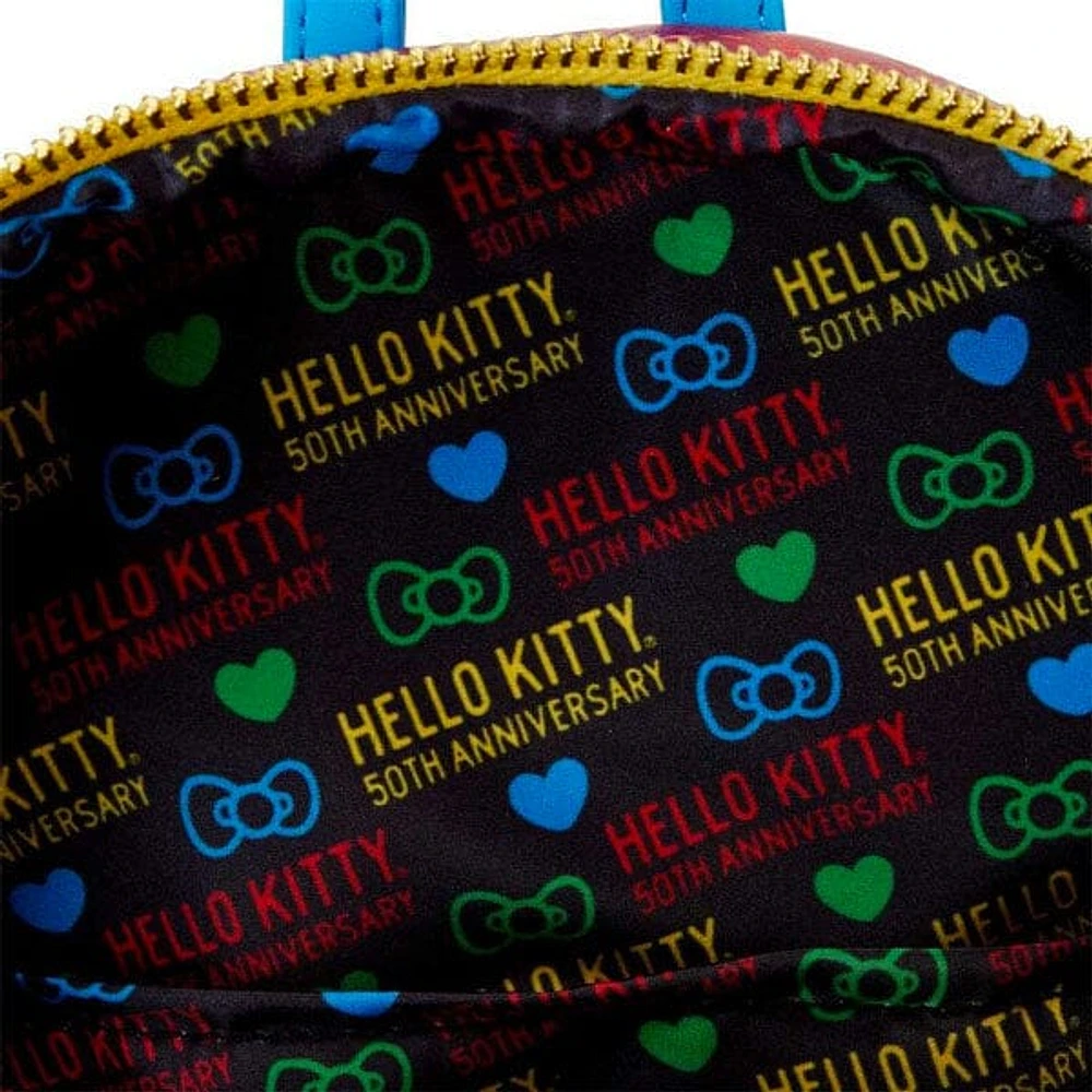 Loungefly x Sanrio Hello Kitty 50th Anniversary: Coin Bag Mini Backpack