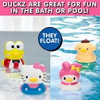 Hello Kitty & Friends DUCKZ 3" Collectible Rubber Ducky Toys 3-Pack (Ships Asst.)