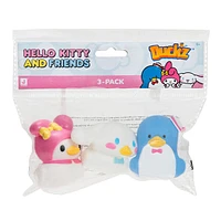 Hello Kitty & Friends DUCKZ 3" Collectible Rubber Ducky Toys 3-Pack (Ships Asst.)