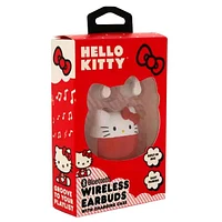 Hello Kitty Sanrio 50th Anniversary Pink Bluetooth Earbud Headphones "Showcase Exclusive"