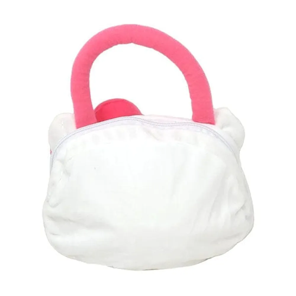 Hello Kitty 9" Head-Shaped Plush Handbag Purse