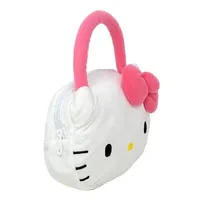 Hello Kitty 9" Head-Shaped Plush Handbag Purse