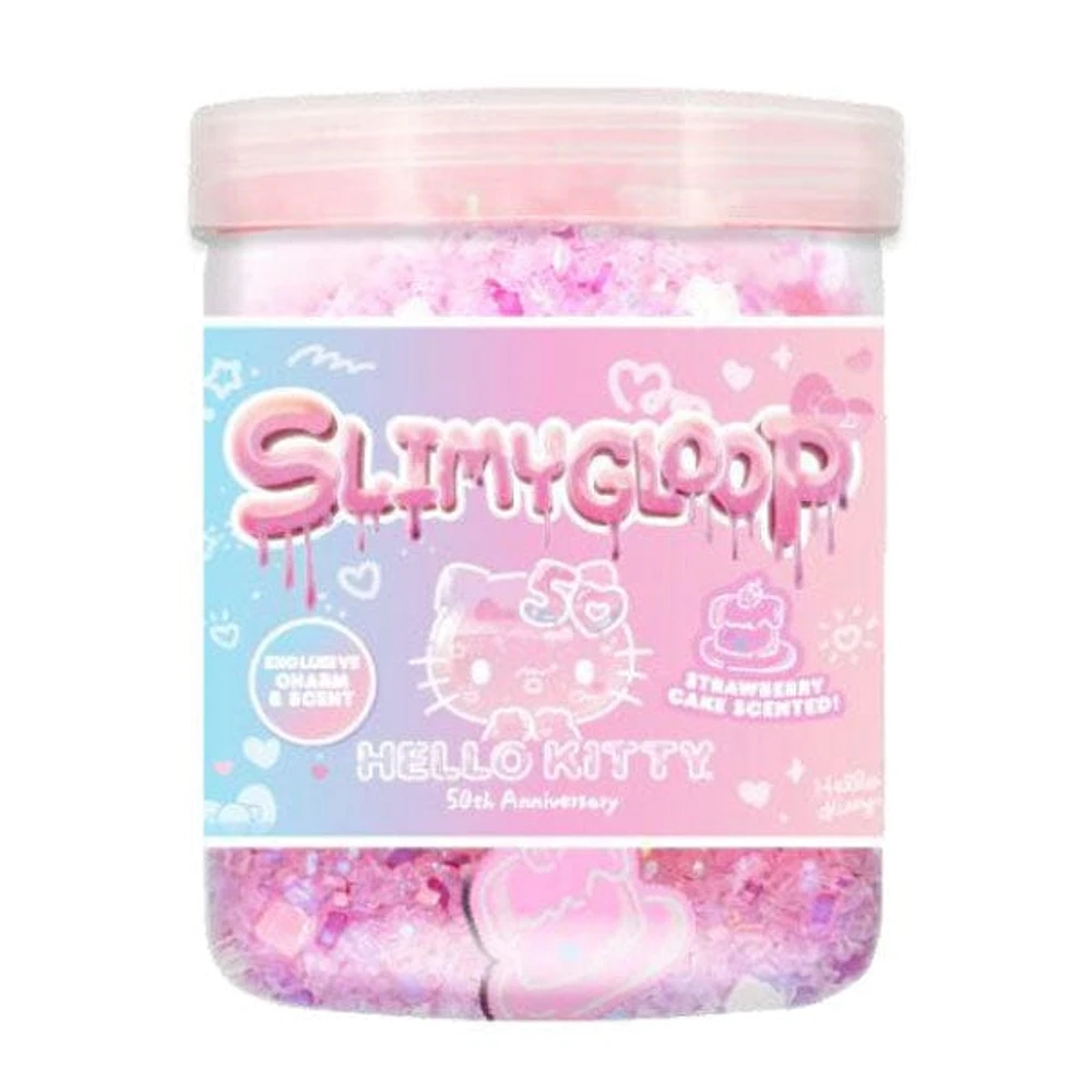 Sanrio Hello Kitty & Friends 50th Anniversary SlimyGloop Limited Edition Scented Pre-Made & Ready To Play Slime (1 x 6.5oz Jar) Multiple Styles