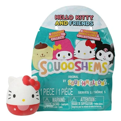 Squishmallows Squooshems Hello Kitty & Friends Blind Bag 2" Surprise Vinyl Fidget Squishy (1pc)