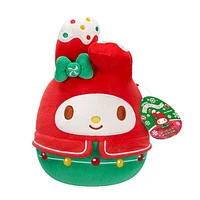 Squishmallows Super Soft Plush Toys 8" Hello Kitty Christmas Squad 2024 Assortment B (Characters Ship Assorted)