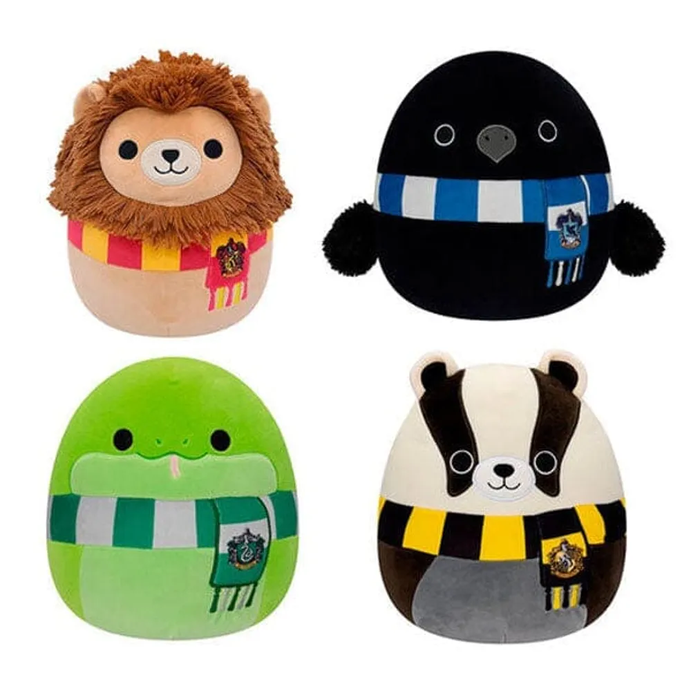 Squishmallows Plush Toys | 8" Harry Potter Hogwarts Squad | Hufflepuff Badger