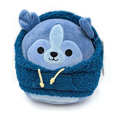 Squishmallows Super Soft Plush Toys 7.5" Hoodie Squad Blue Sweater Sheltie