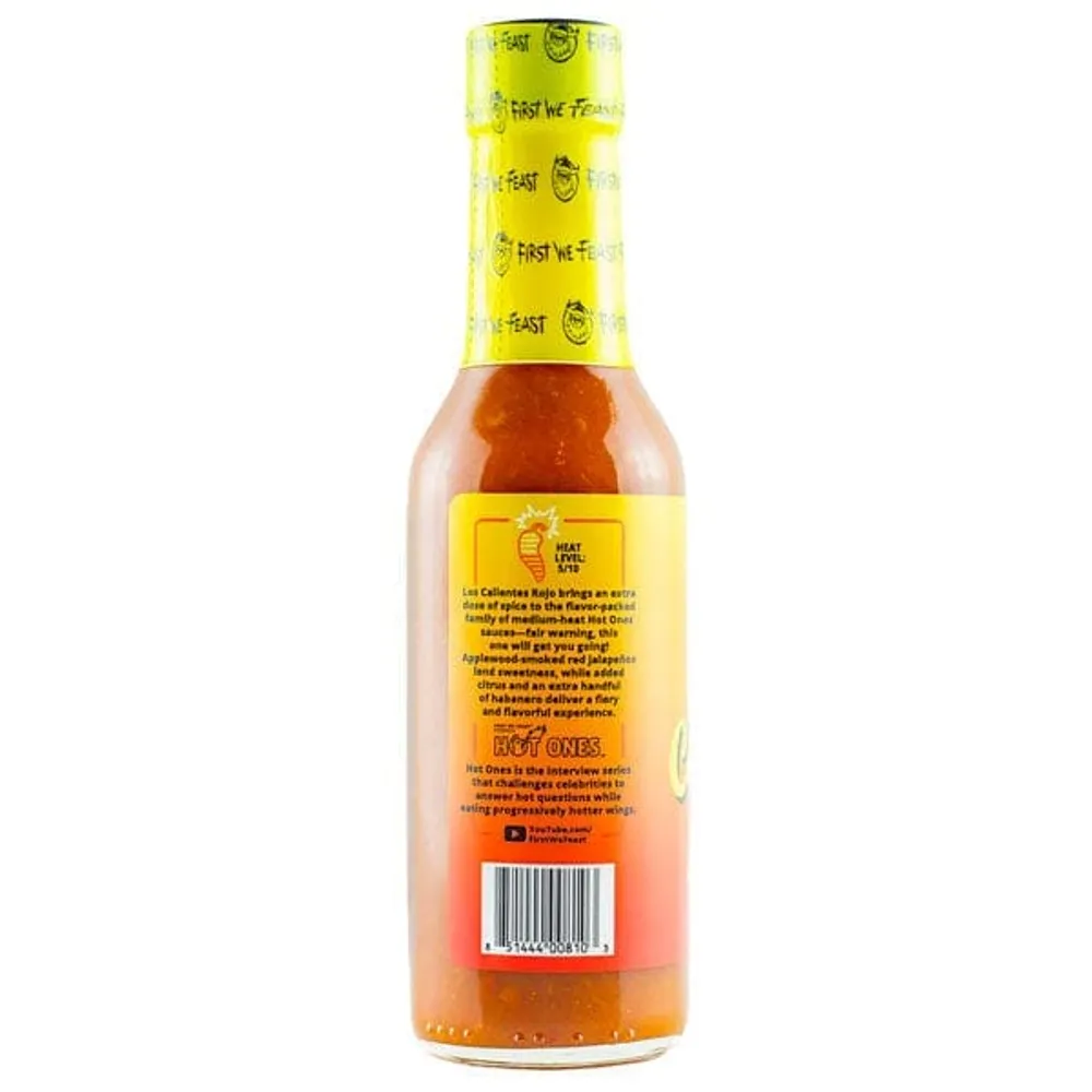 Hot Ones® Single Bottle Hot Sauces: "Los Calientes Rojo" | As Seen On Youtube