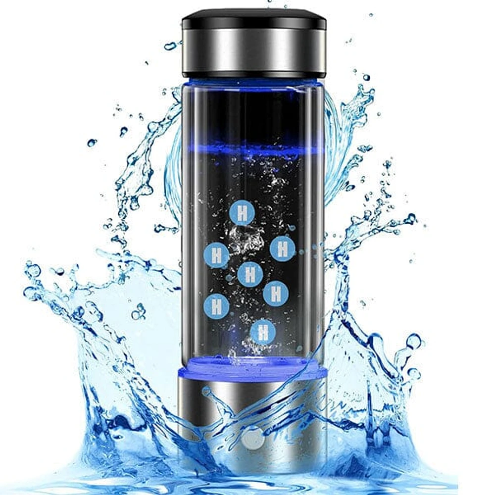 QuikH2O Hydrogen Water Bottle (420mL) - Health and Wellness