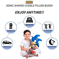 Sonic The Hedgehog 24" Plush Cuddle Pillow Toy