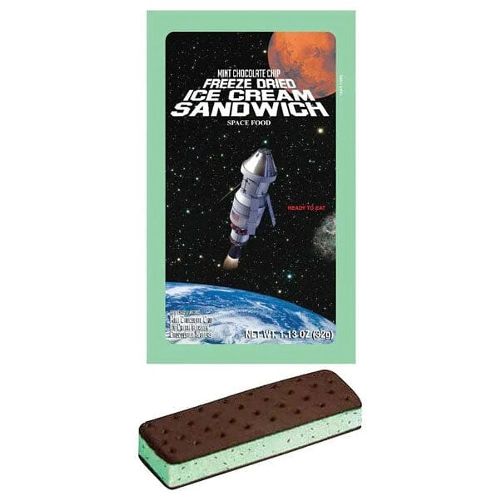 LuvyDuvy Astronaut Space Food Freeze-Dried Ice Cream Sandwich (1pc) Multiple Flavors