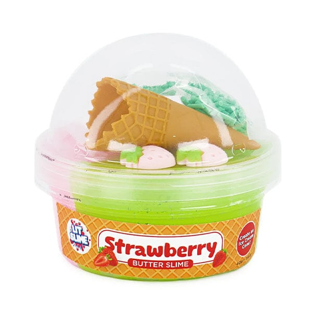 LIT Slime Novelty Ice Cream Fidget Putty Butter (1.4oz)