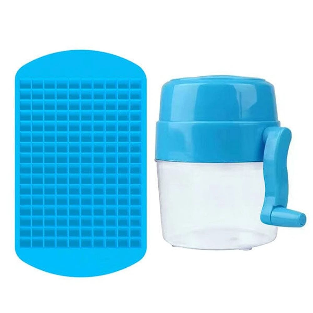 ProKitchen Ice Blitzr Manual Ice Shaver Machine (Includes Ice Cube Tray)