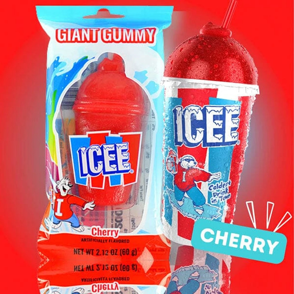 Giant ICEE Gummy Candy (2.1oz) Flavor Ships Assorted