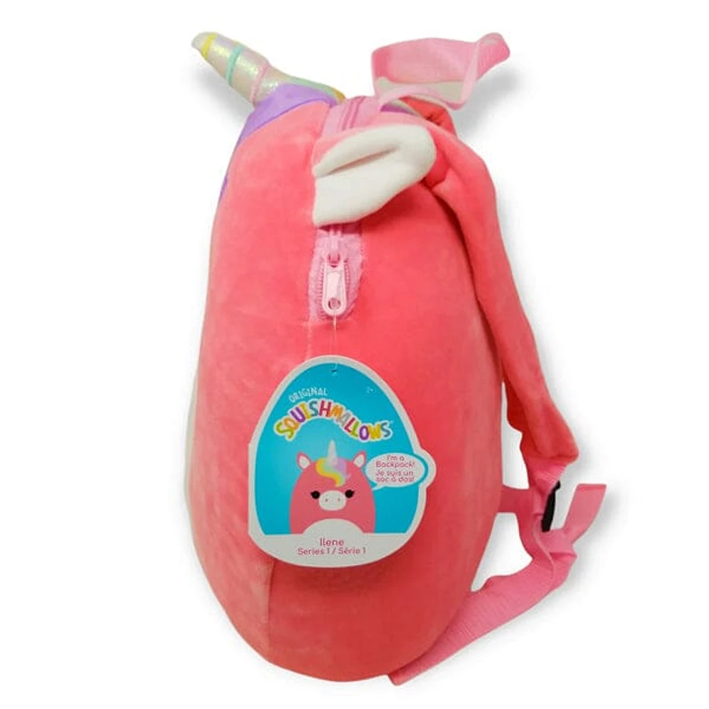 Squishmallows Super Soft Plush Backpacks Series 1 | Ilene The Unicorn