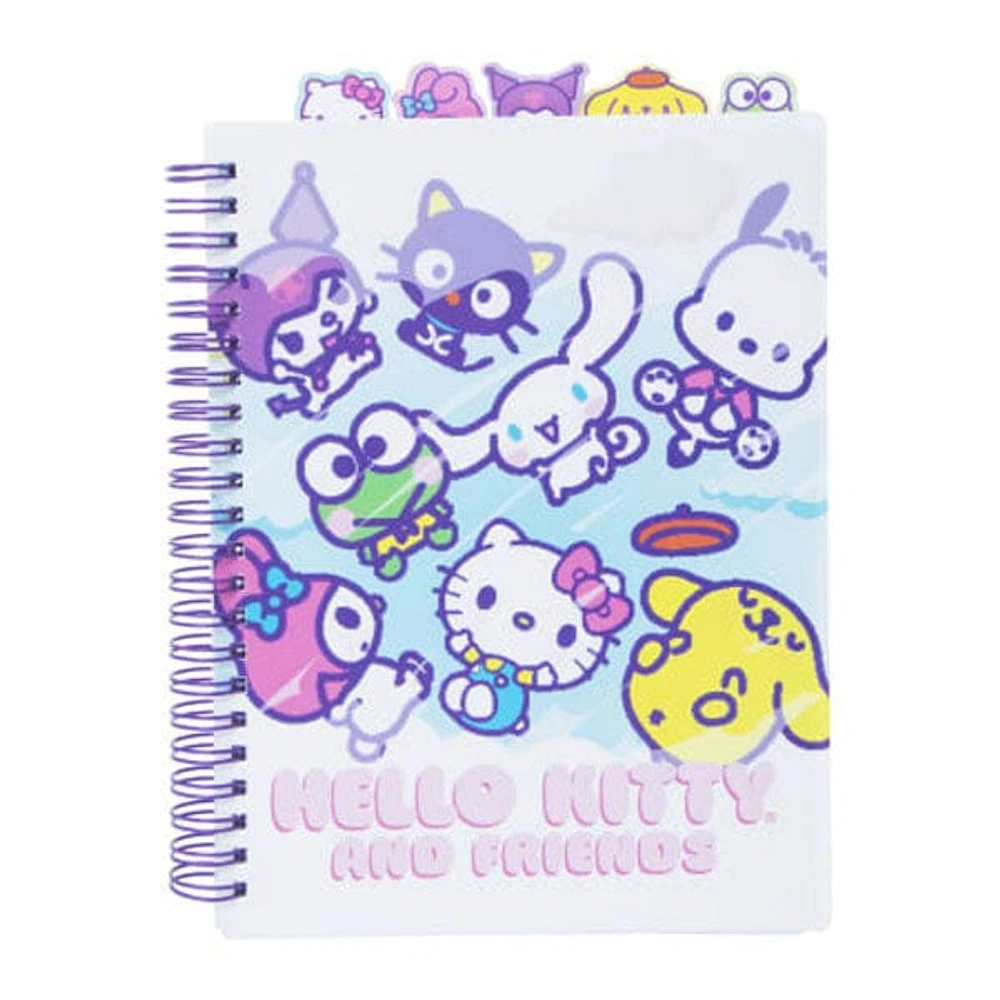 Hello Kitty & Friends Sanrio Character Tabs Novelty Journal (1pc) Multiple Styles