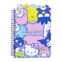 Hello Kitty & Friends Sanrio Character Tabs Novelty Journal (1pc) Multiple Styles