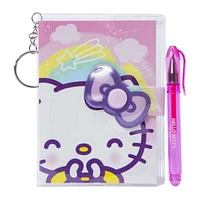 Hello Kitty & Friends Sanrio Mini Journal Keychain w/ Gel Pen (1pc) Multiple Styles