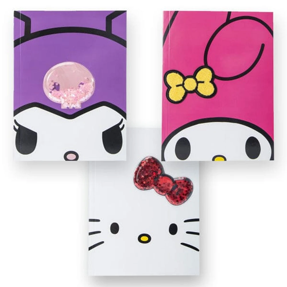 Hello Kitty & Friends Sanrio Novelty Puffy Cover Journal (1pc) Multiple Styles