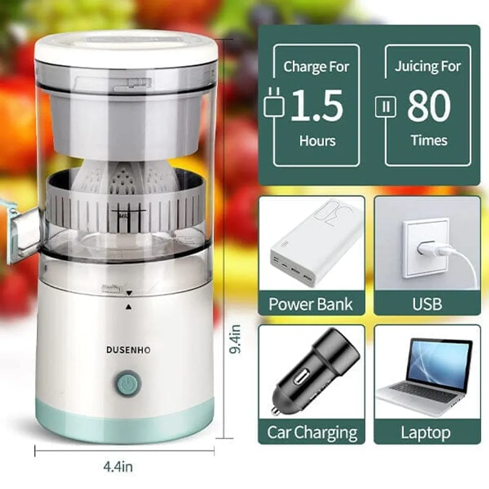 Juiceilla | Rechargeable Citrus Juicer