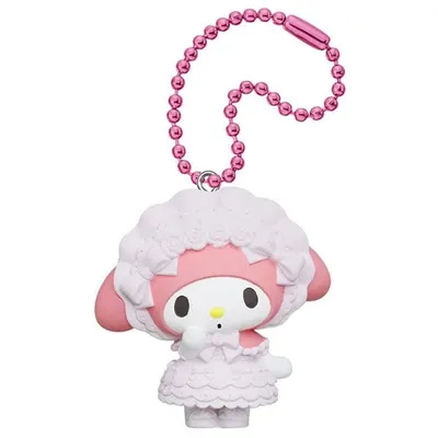 Sanrio My Melody & Kuromi Collectible Key Ring by Takara Tomy Arts Maid Series Blind Bag (1pc)