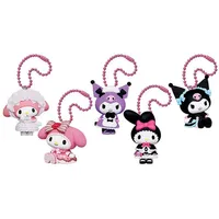 Sanrio My Melody & Kuromi Collectible Key Ring by Takara Tomy Arts Maid Series Blind Bag (1pc)