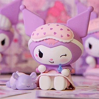 Sanrio My Melody & Kuromi Sweetheart Pajamas Series Collectible Figurine Blind Box (1pc)