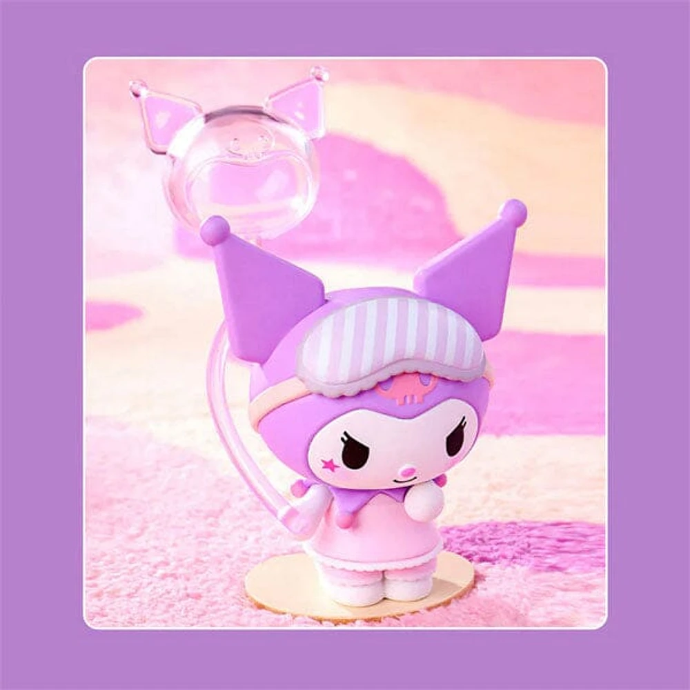 Sanrio My Melody & Kuromi Sweetheart Pajamas Series Collectible Figurine Blind Box (1pc)