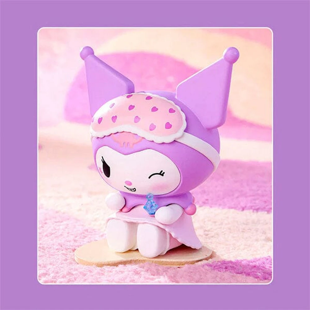 Sanrio My Melody & Kuromi Sweetheart Pajamas Series Collectible Figurine Blind Box (1pc)