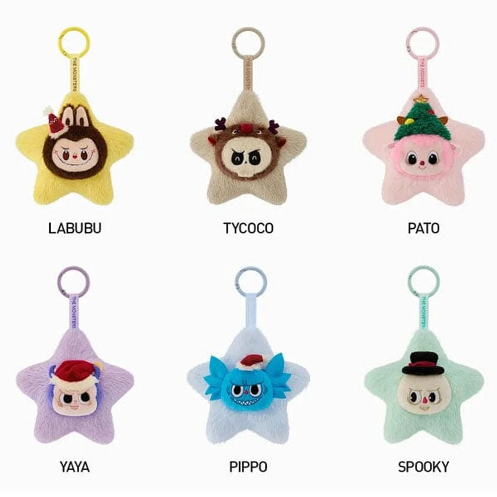 Pop Mart x THE MONSTERS: Classic Series Sparkly Star Plush Pendant Blind Box (1pc)