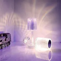 KaleidoGlow | LED Crystal Projection Table Lamp