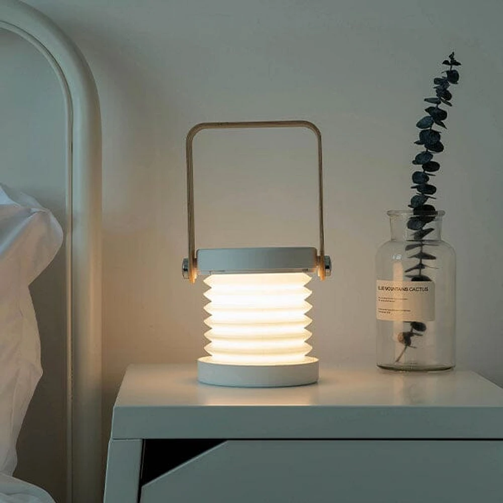 OrbitOwl: The 4-in-1 Collapsable Handheld Lantern Foldable Table Lamp