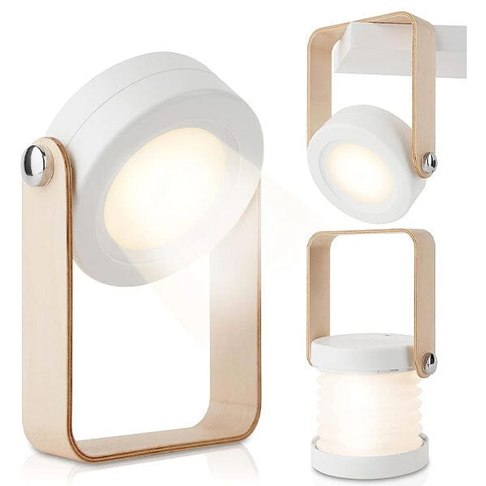 OrbitOwl: The 4-in-1 Collapsable Handheld Lantern Foldable Table Lamp