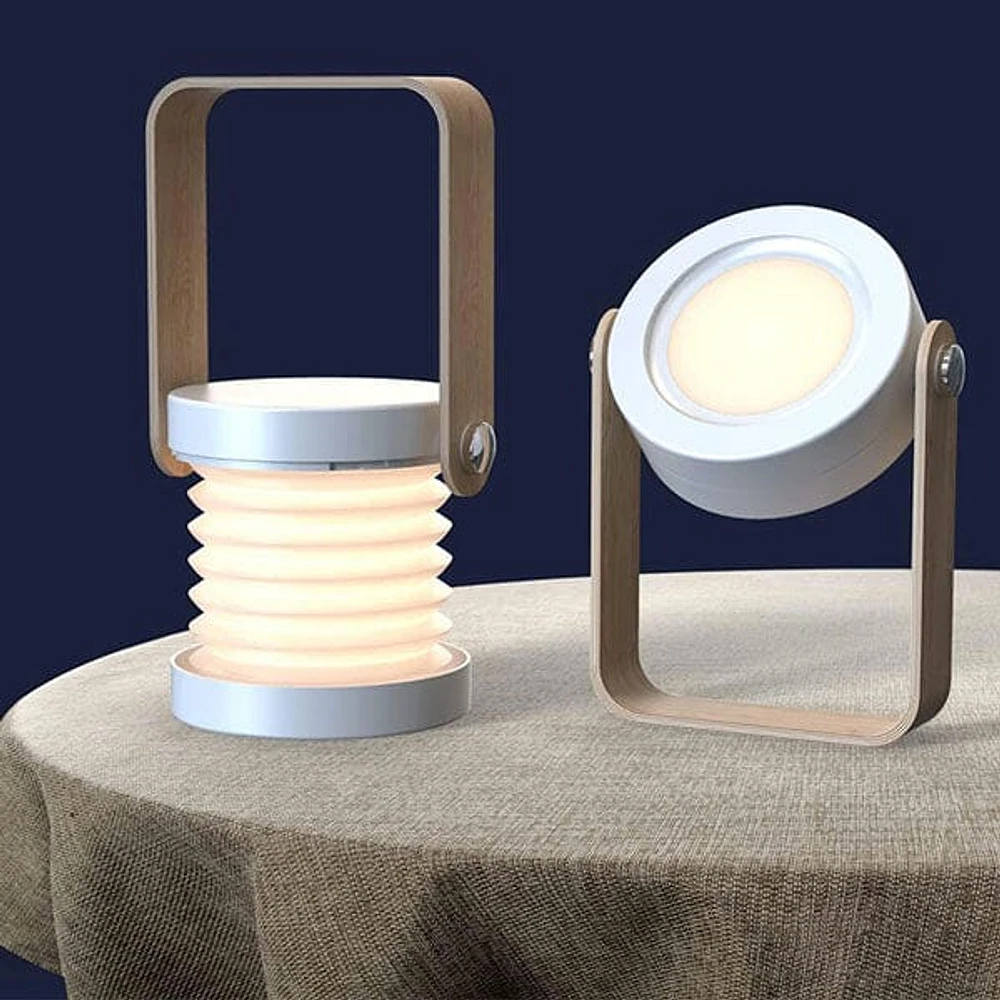 OrbitOwl: The 4-in-1 Collapsable Handheld Lantern Foldable Table Lamp