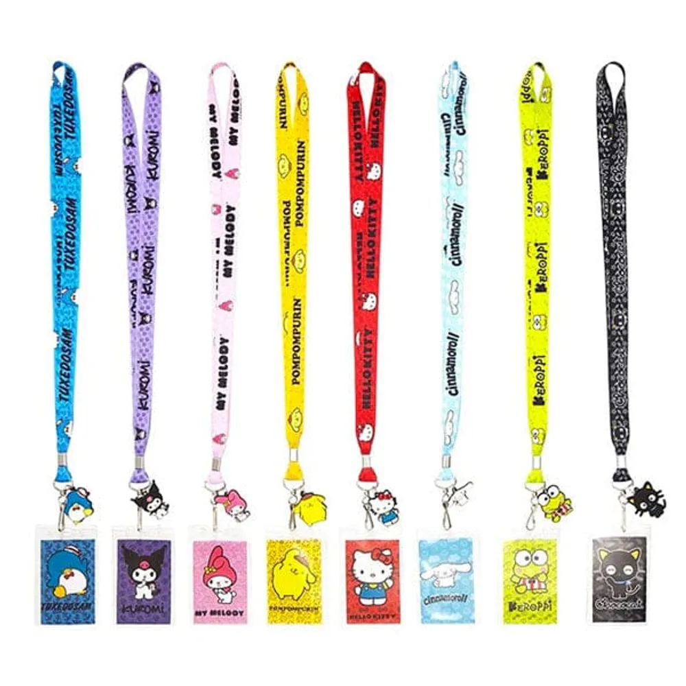 Sanrio Hello Kitty & Friends Lanyard w/ Charm & Card Blind Bag (1pc)