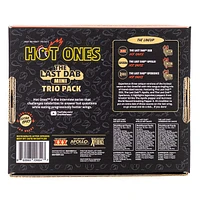 Hot Ones® "The Last Dab" Mini Hot Sauce Trio Pack Sampler (3 x 1.69 oz) As Seen On Youtube